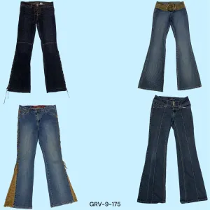 £3 For Classic Y2K Flared Jeans