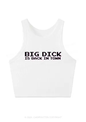 Big Is Back In Town Y2K Crop Tank Top Cherrykitten