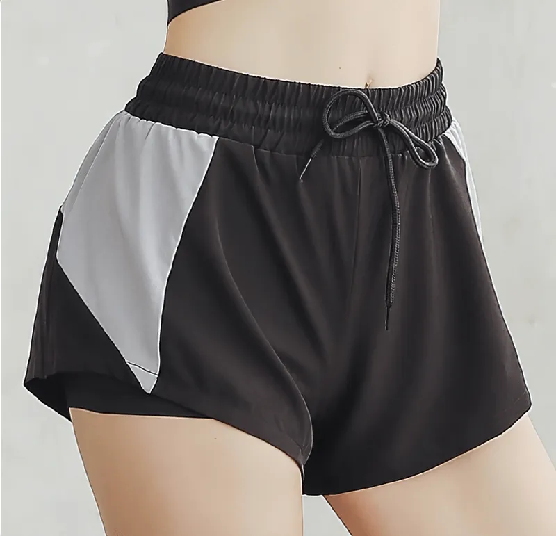 Casual Breathable Elastic Waist Sports Shorts / Fitness Sportswear - SF0209