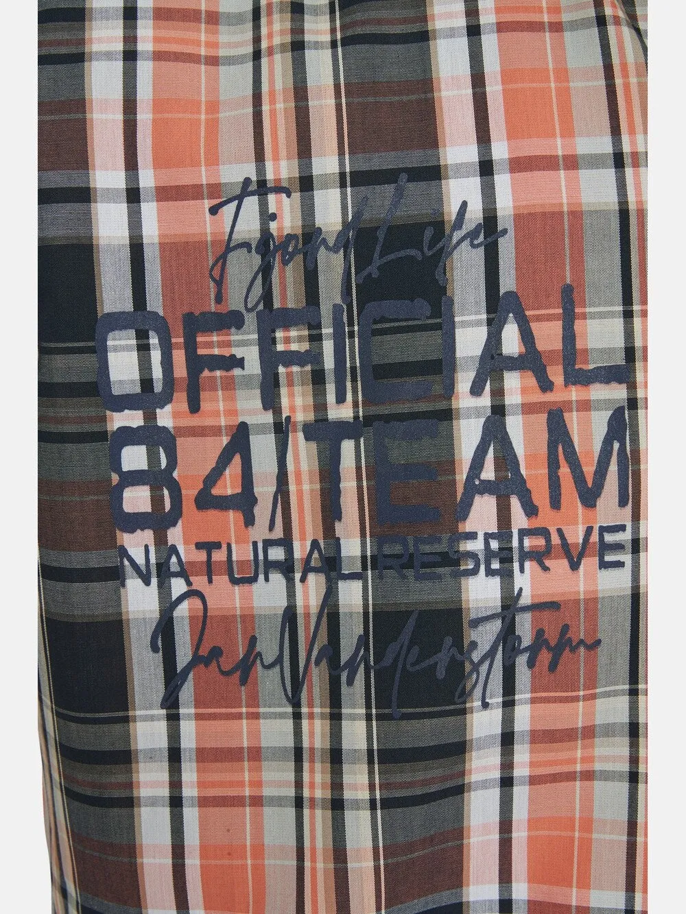 Comfortable button-down shirt Jan Vanderstorm Pieter, red