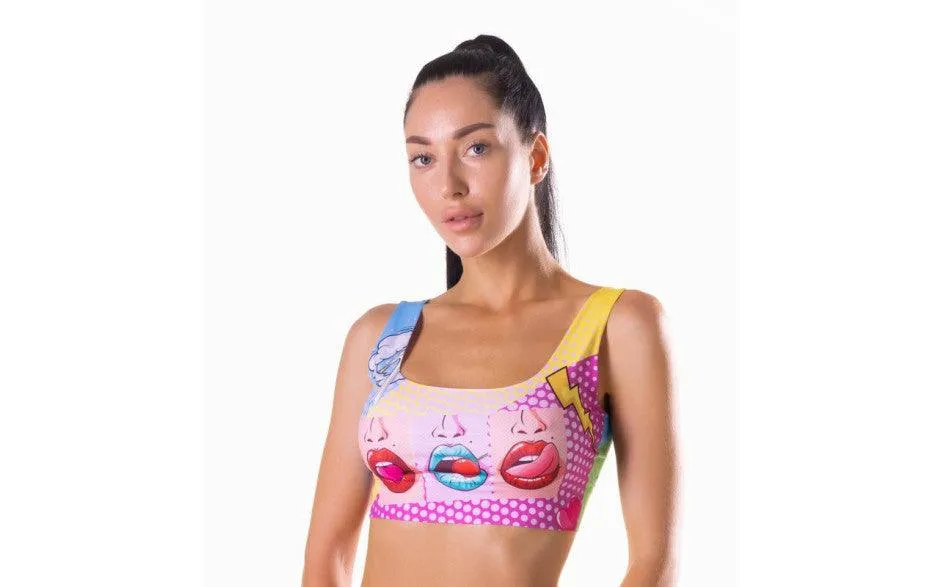 Comics Hot Crop Top