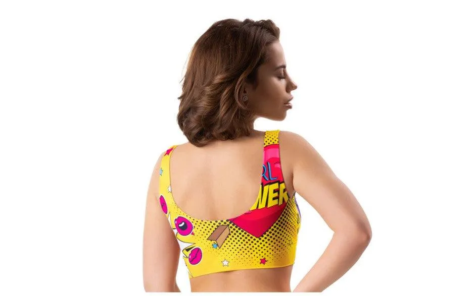 Comics Insta Crop Top