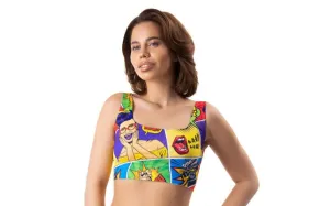 Comics Insta Crop Top