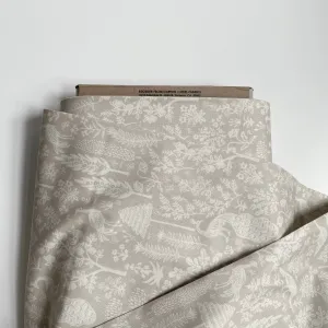 Cotton   Steel : Rifle Paper Co. Camont - Menagerie Silhouette Khaki