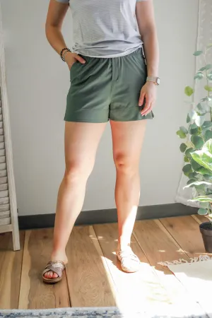 Crinkle Woven Short