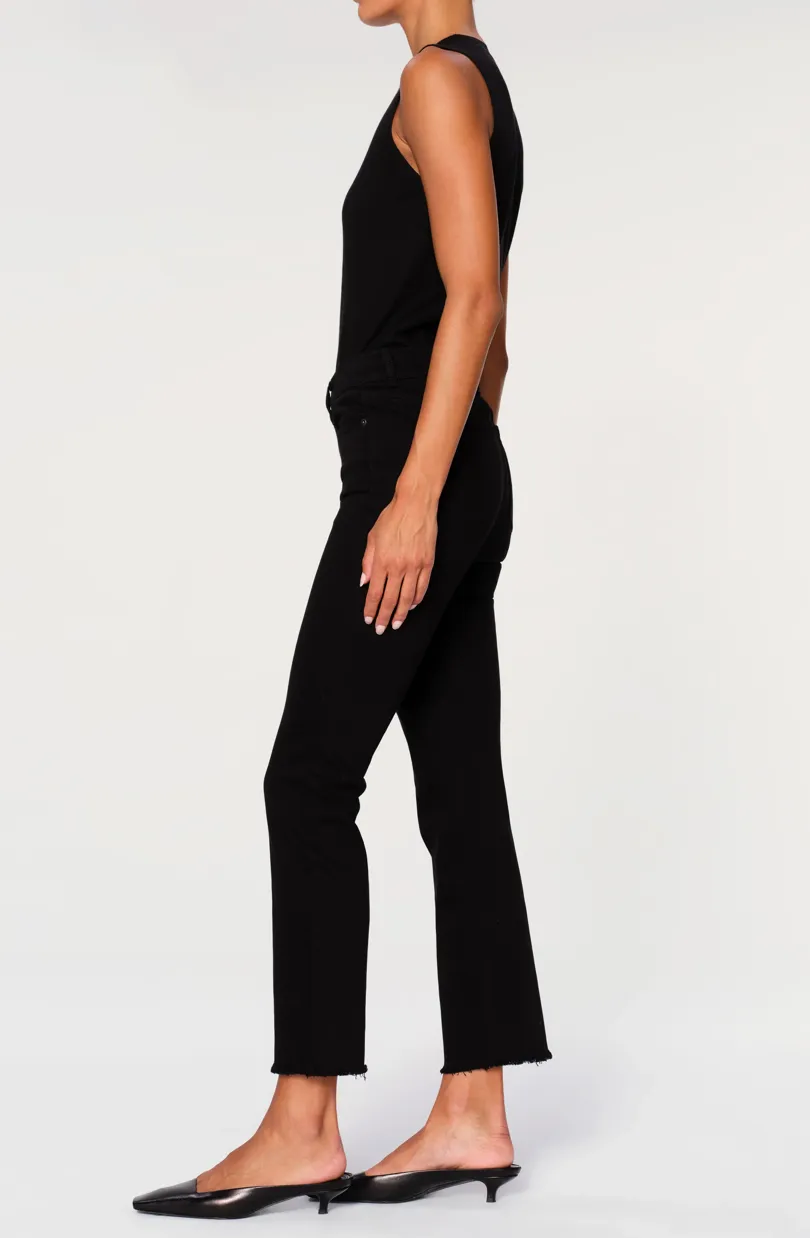DL1961 Halle Instasculpt Straight 29" Black