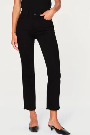 DL1961 Halle Instasculpt Straight 29" Black