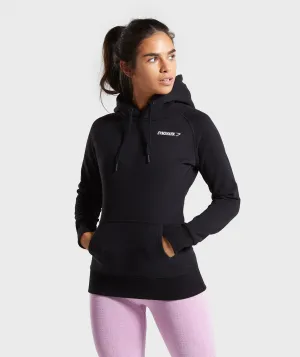 Gymshark Women's Crest Hoodie - Black