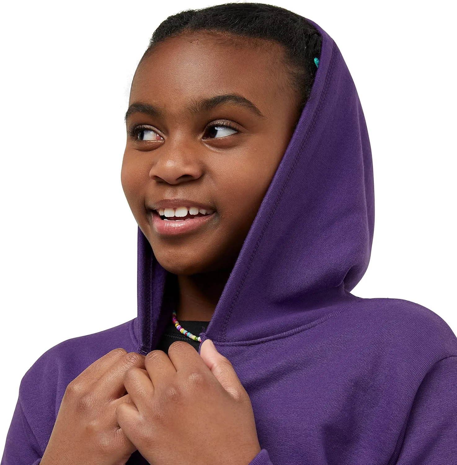 Hanes Girls' Comfortsoft Ecosmart Full-Zip Hoodie