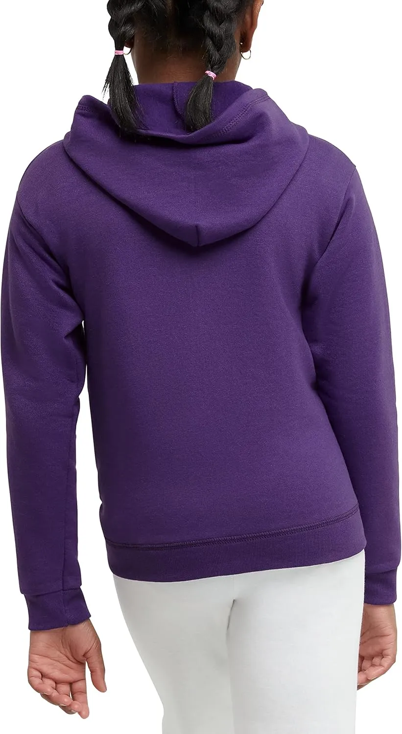 Hanes Girls' Comfortsoft Ecosmart Full-Zip Hoodie