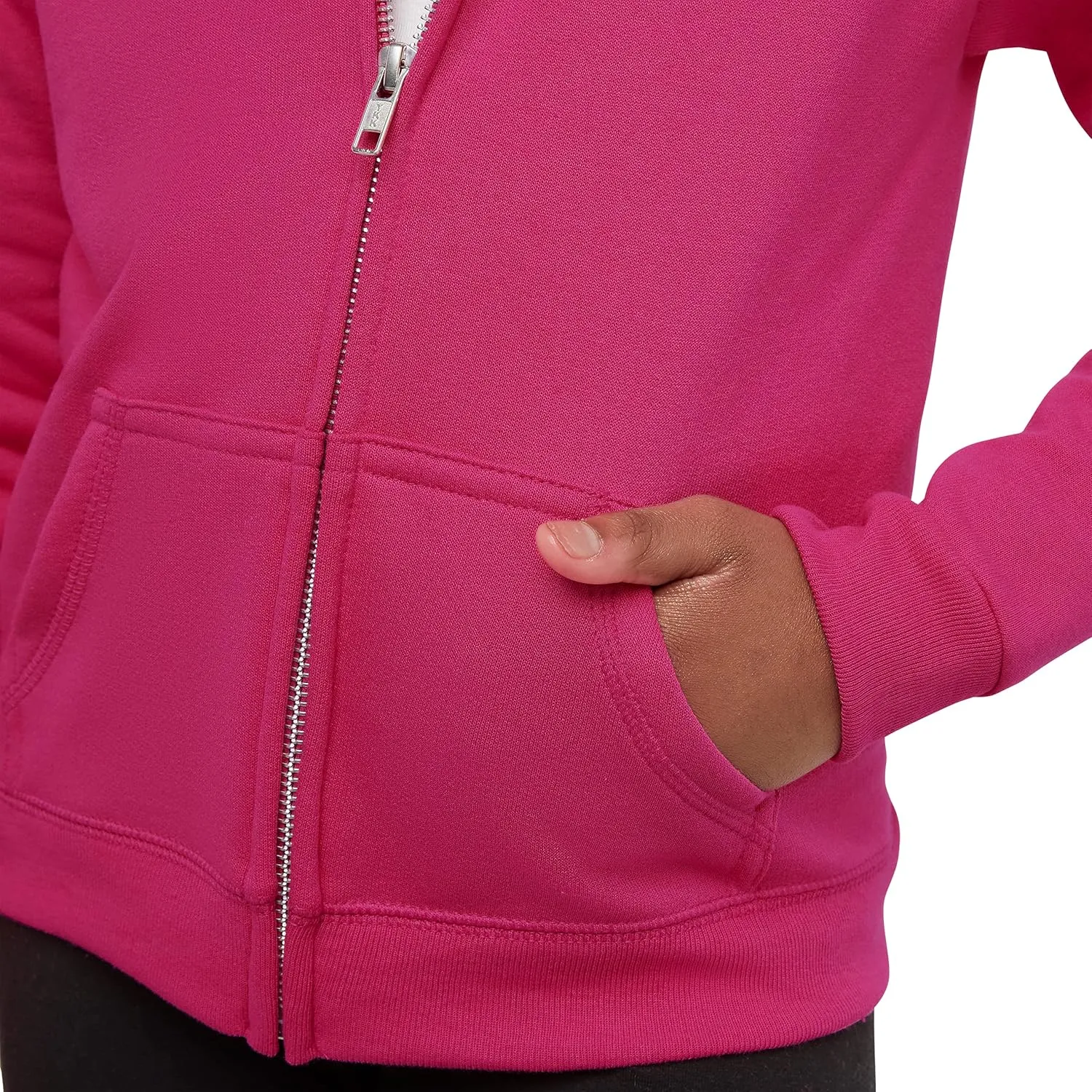 Hanes Girls' Comfortsoft Ecosmart Full-Zip Hoodie
