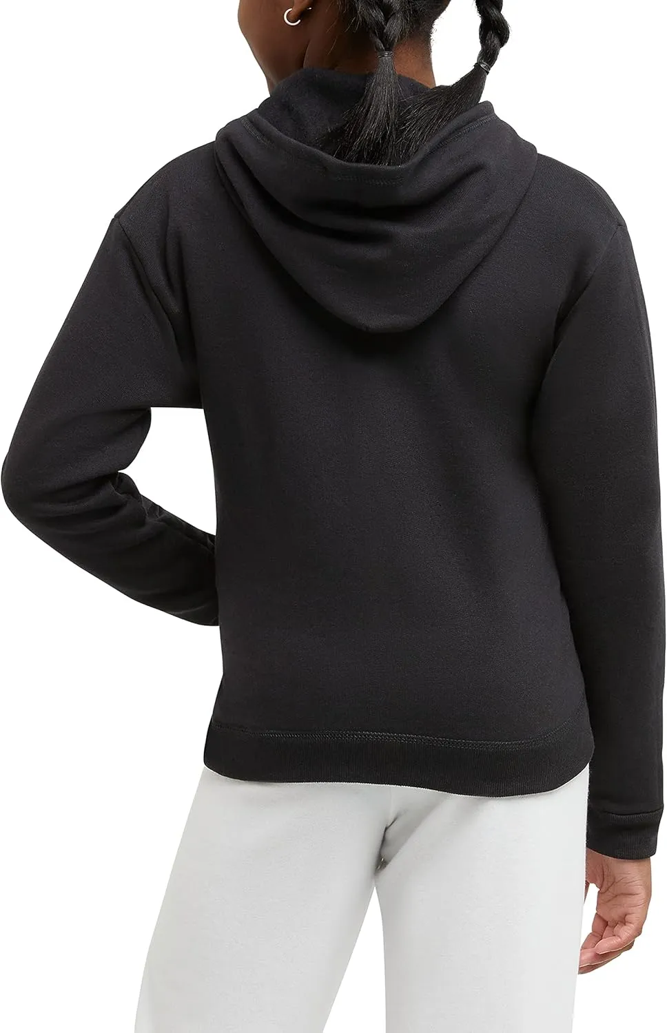 Hanes Girls' Comfortsoft Ecosmart Full-Zip Hoodie