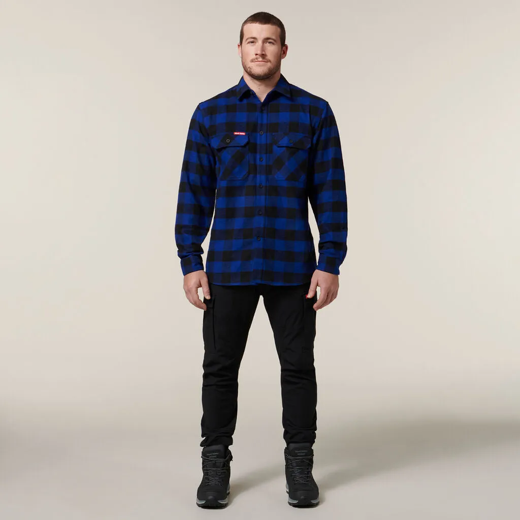 Hardyakka Foundations Check Flannel Long Sleeve Shirt (Y07295)