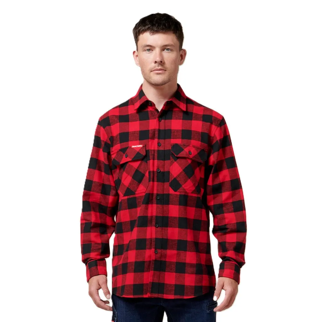 Hardyakka Foundations Check Flannel Long Sleeve Shirt (Y07295)