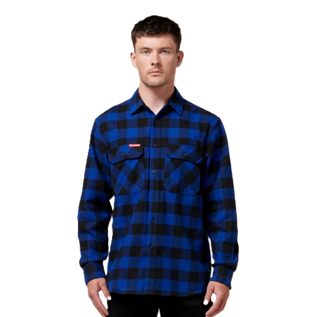Hardyakka Foundations Check Flannel Long Sleeve Shirt (Y07295)