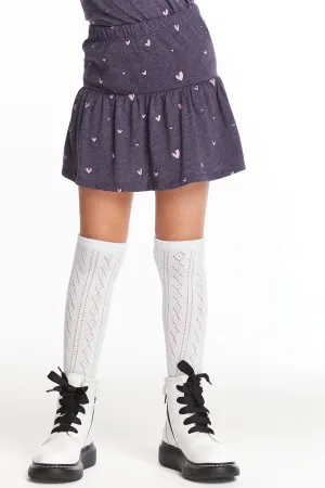 Hearts Girls Peplum Skort