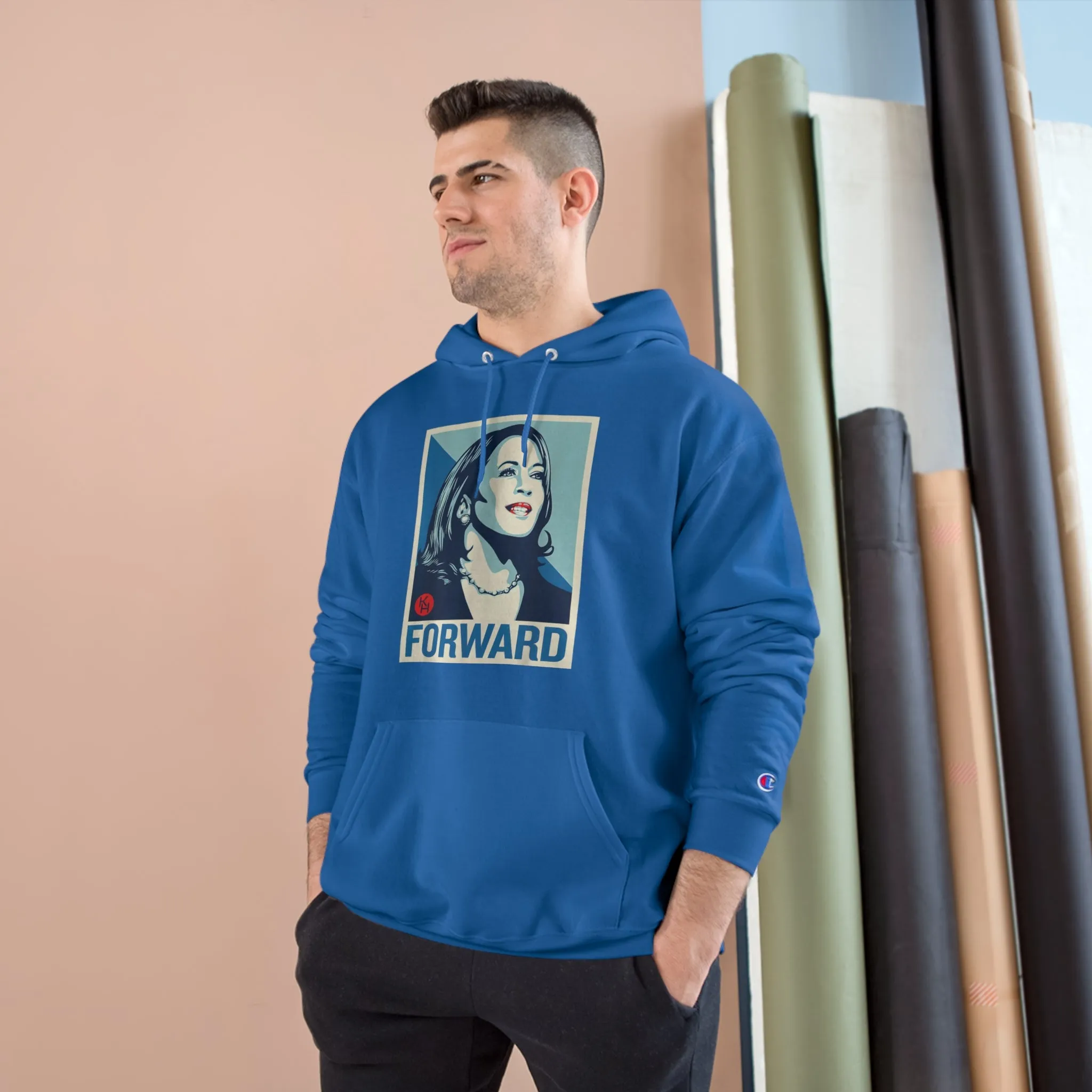 Kamala Harris FORWARD Champion Hoodie