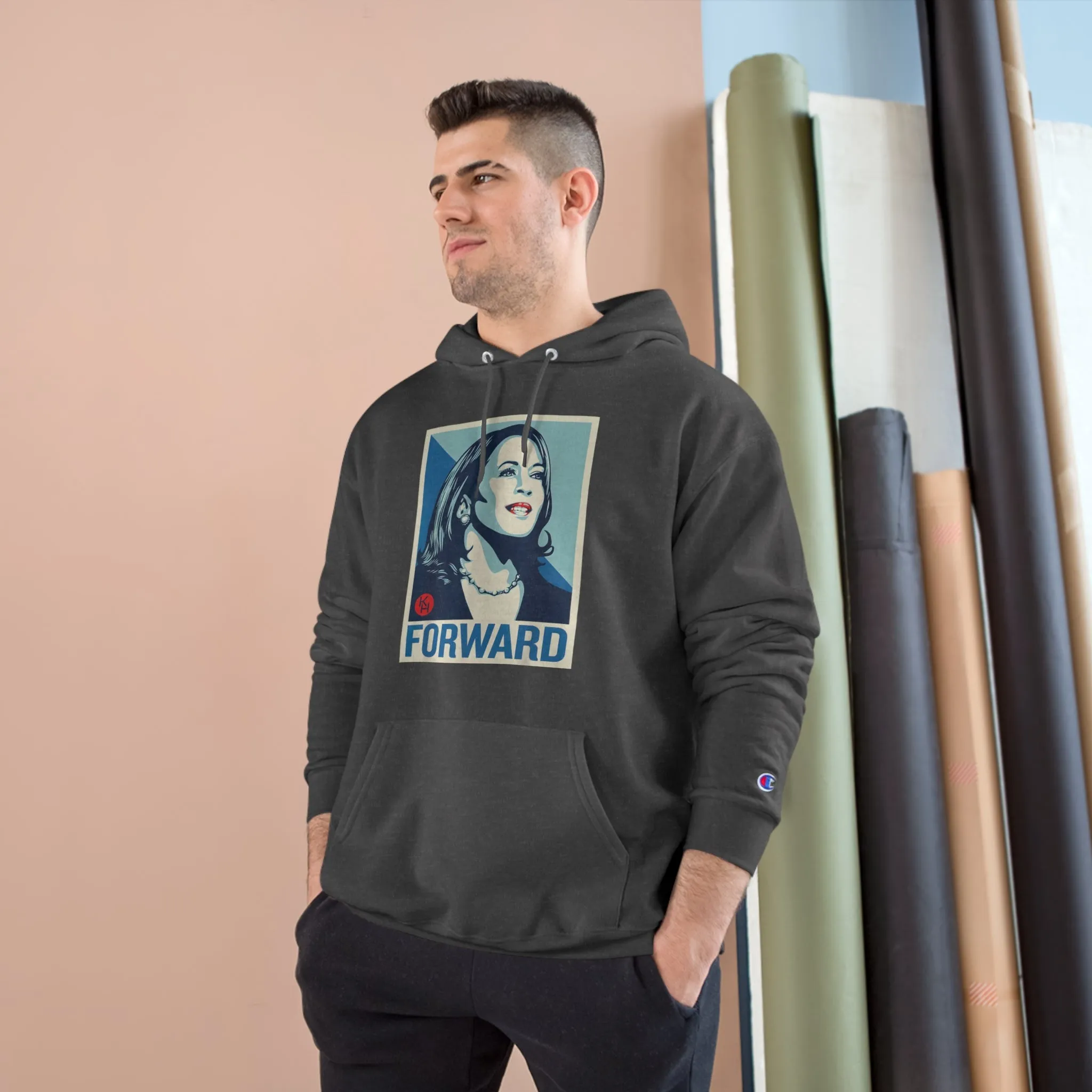 Kamala Harris FORWARD Champion Hoodie