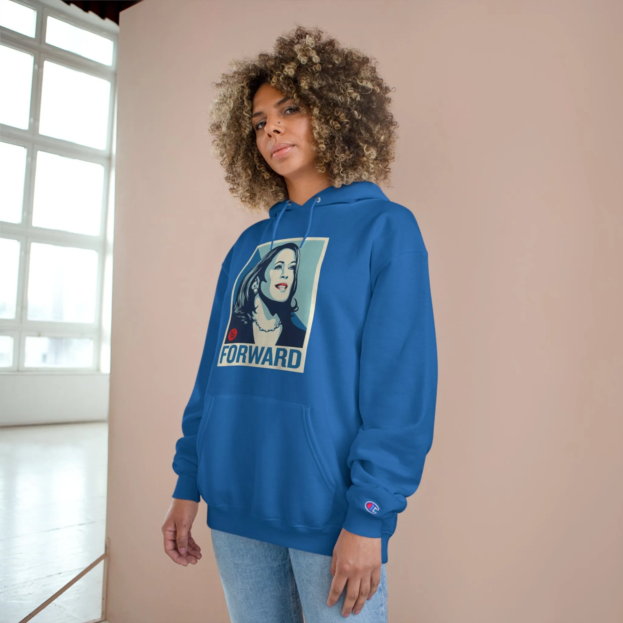 Kamala Harris FORWARD Champion Hoodie