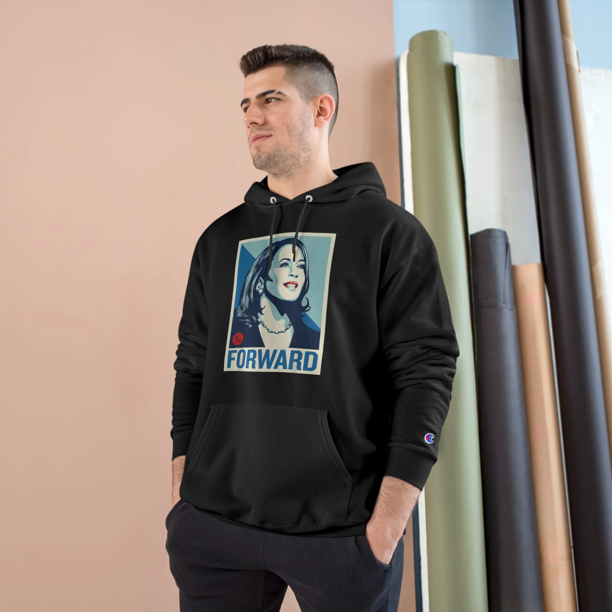 Kamala Harris FORWARD Champion Hoodie