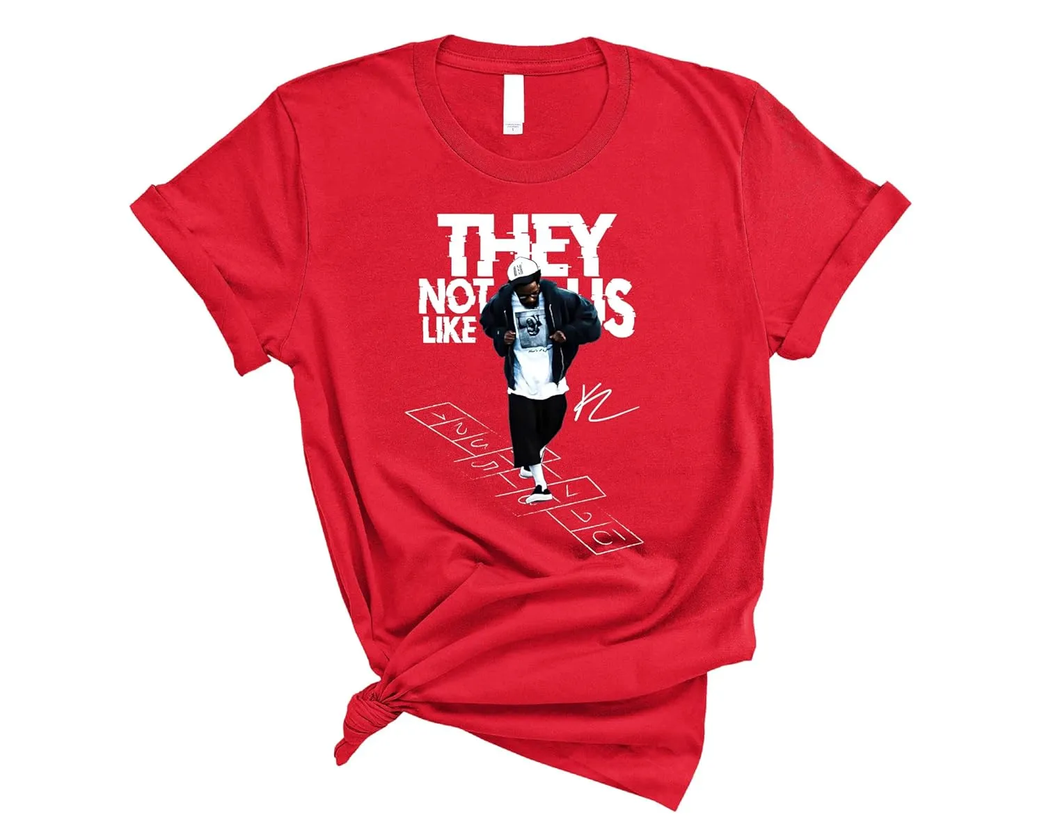 Kendrick Shirt Lamar They Not Like Us T-Shirt, Hip Hop Rap Music Fan Tee, Casual Graphic Shirt Inspired By Popular Song, Concert Festival Clothing (BLACK, ADULT MEDIUM)