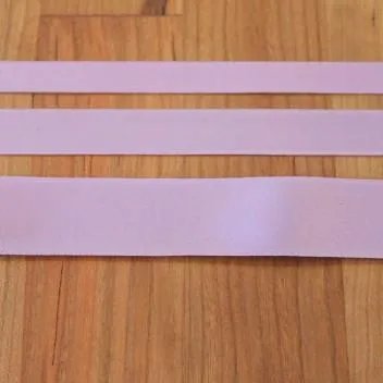 Lilac Cotton Ribbon with Satin Finish