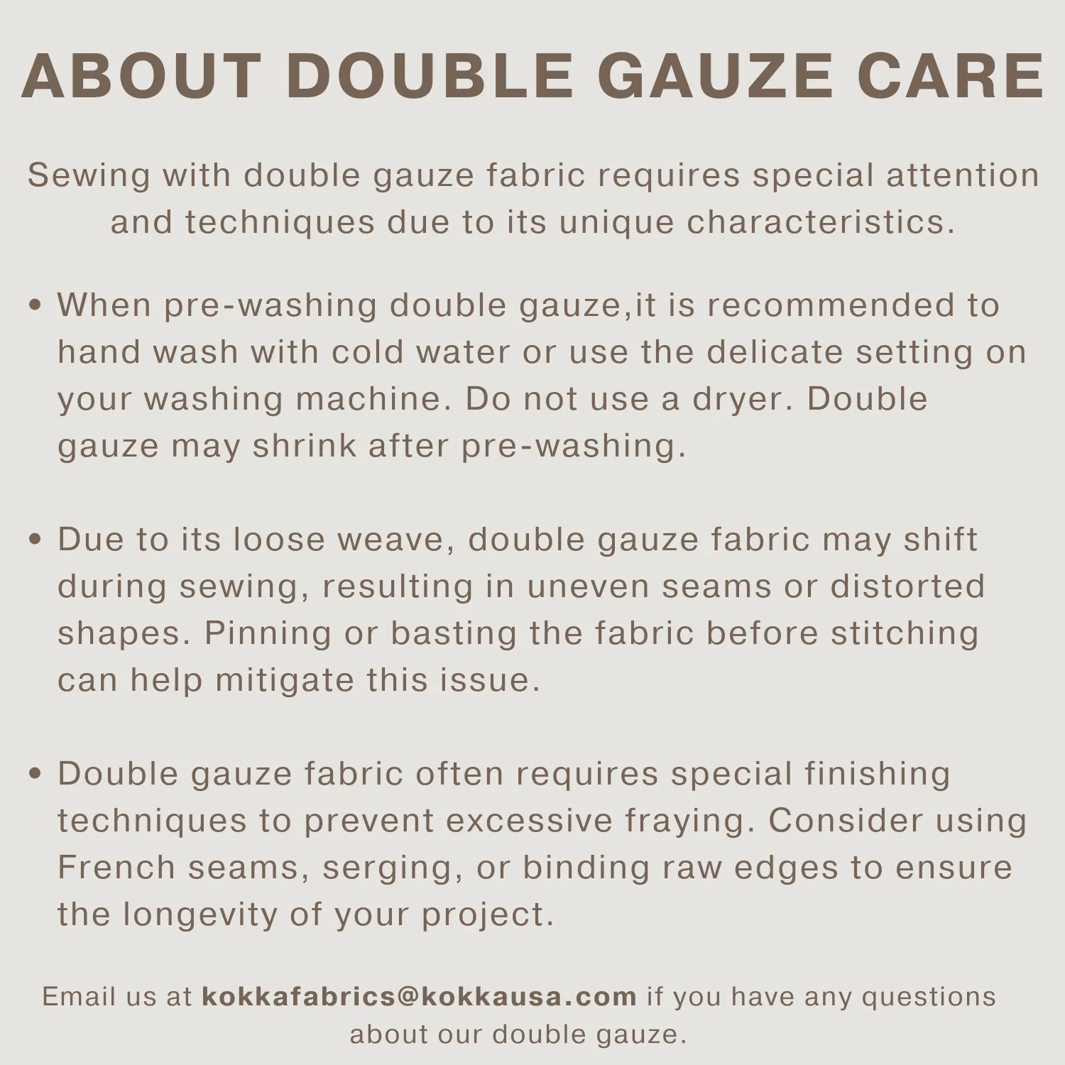 nani IRO Komorebi Organic Cotton Double Gauze