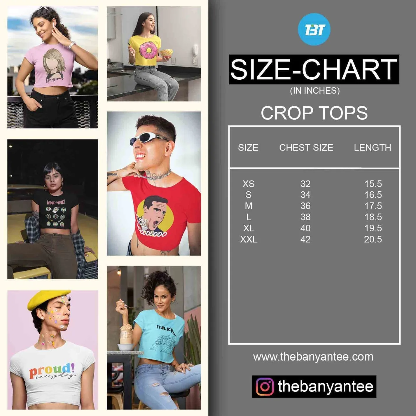 One Direction Crop Top - I Love 1D