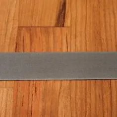 Pewter Cotton Ribbon with Satin Finish
