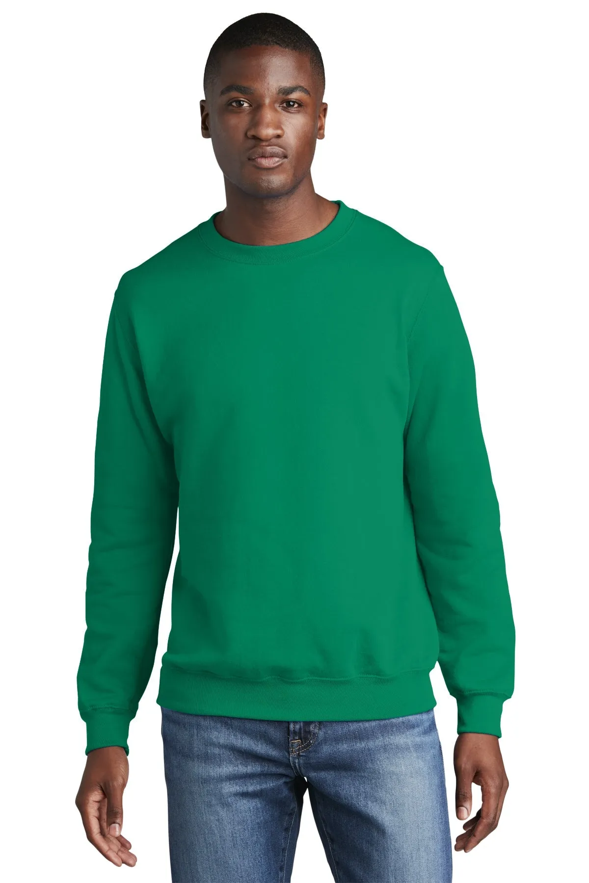 Port & Company Core Fleece Customized Sweatshirts, Kelly