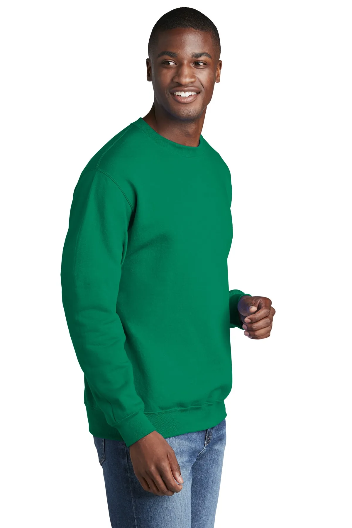 Port & Company Core Fleece Customized Sweatshirts, Kelly