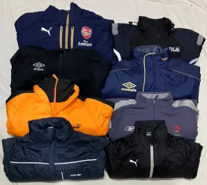 Puma, Fila, Umbro, and Reebok Jacket - 16 Pieces