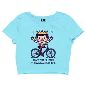 Queen Crop Top - Don't Stop Me Now