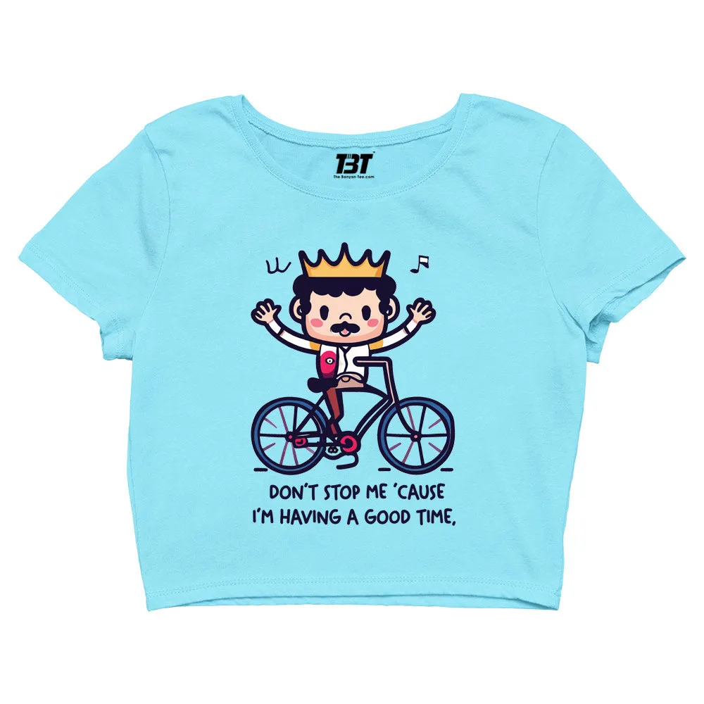 Queen Crop Top - Don't Stop Me Now