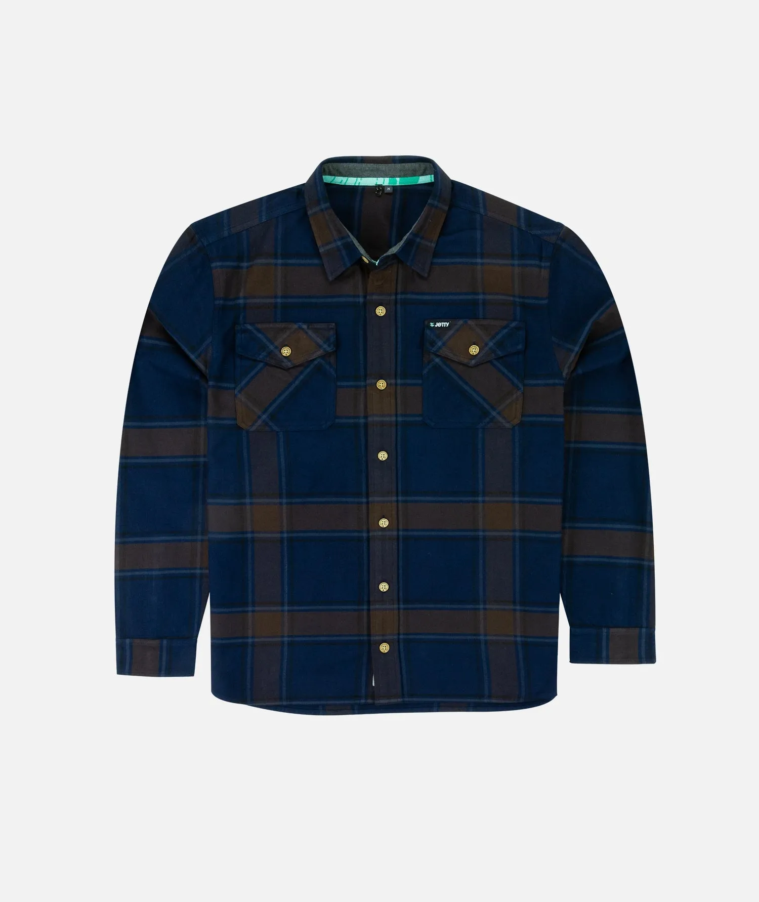 Ripple Flannel - Navy