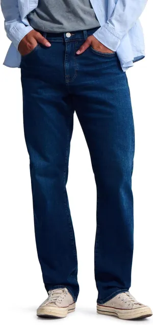Roam Men's Mid Rise Relaxed Straight Leg Jeans