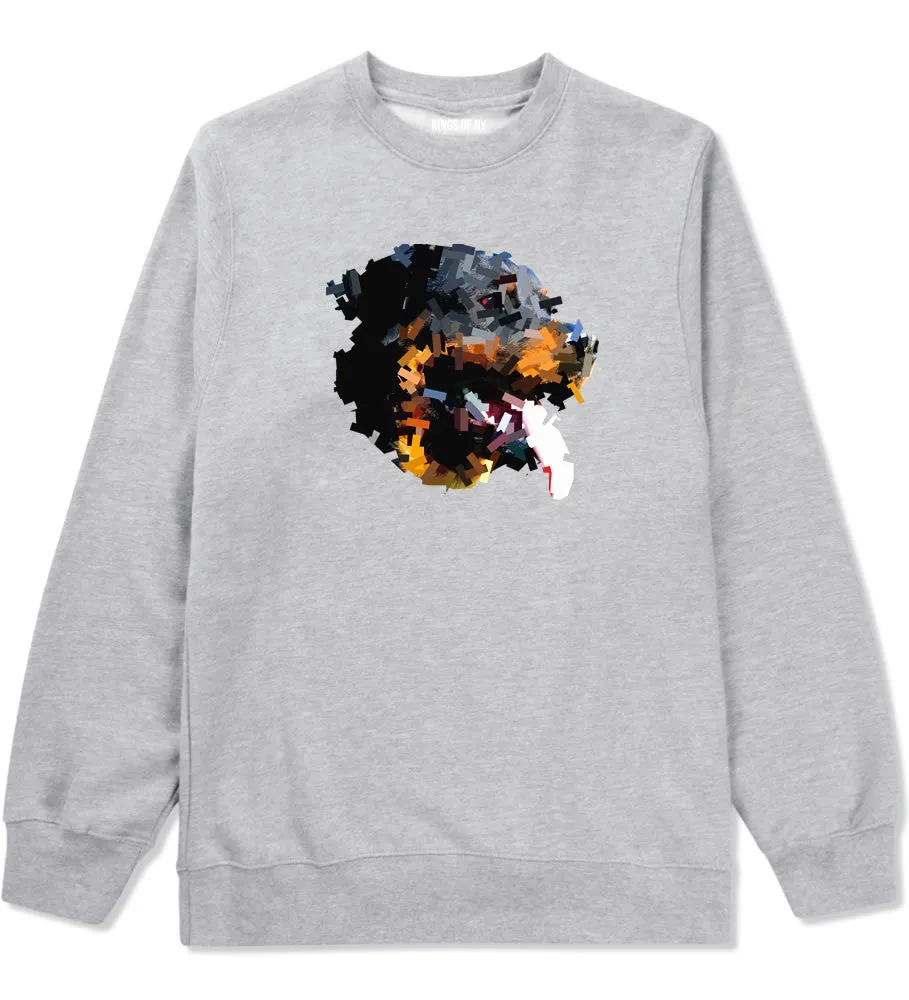 Rottweiler Artwork Dog Crewneck Sweatshirt