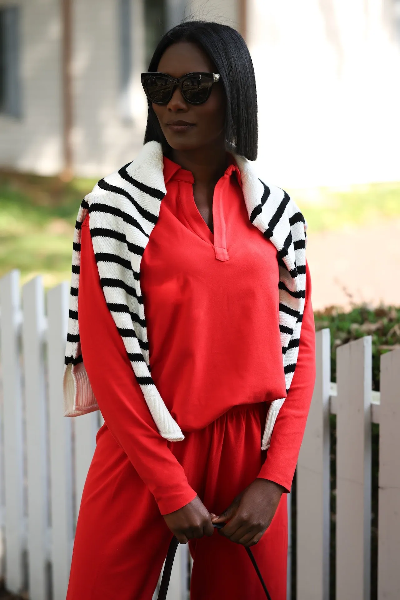 Shea Polo in Red SuperSoft