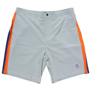 The 7 Line "Racing Stripe" Shorts - GREY