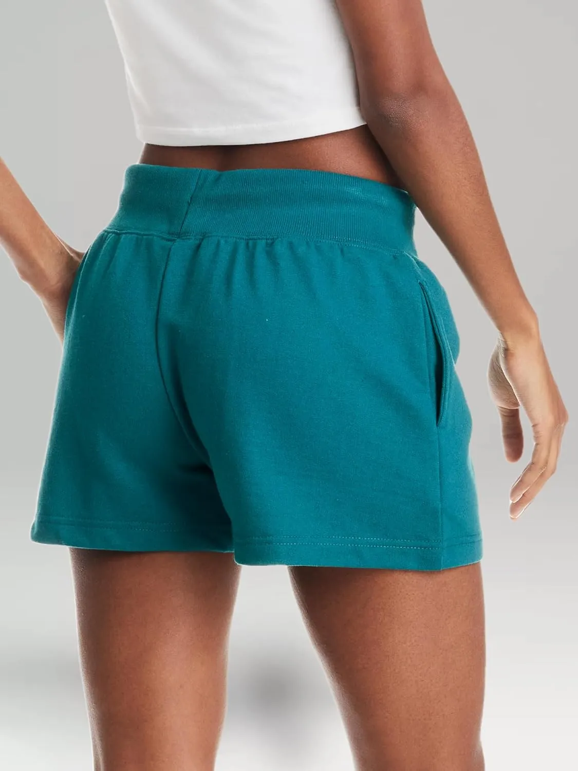 U.S. Polo Assn. Womens Sweat Shorts with Pockets - French Terry Pajama Lounge Shorts for Women
