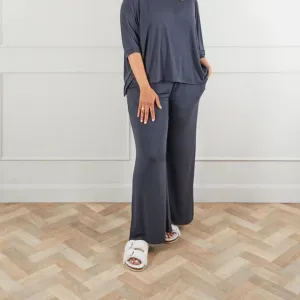 Violet Pant - Gun Metal