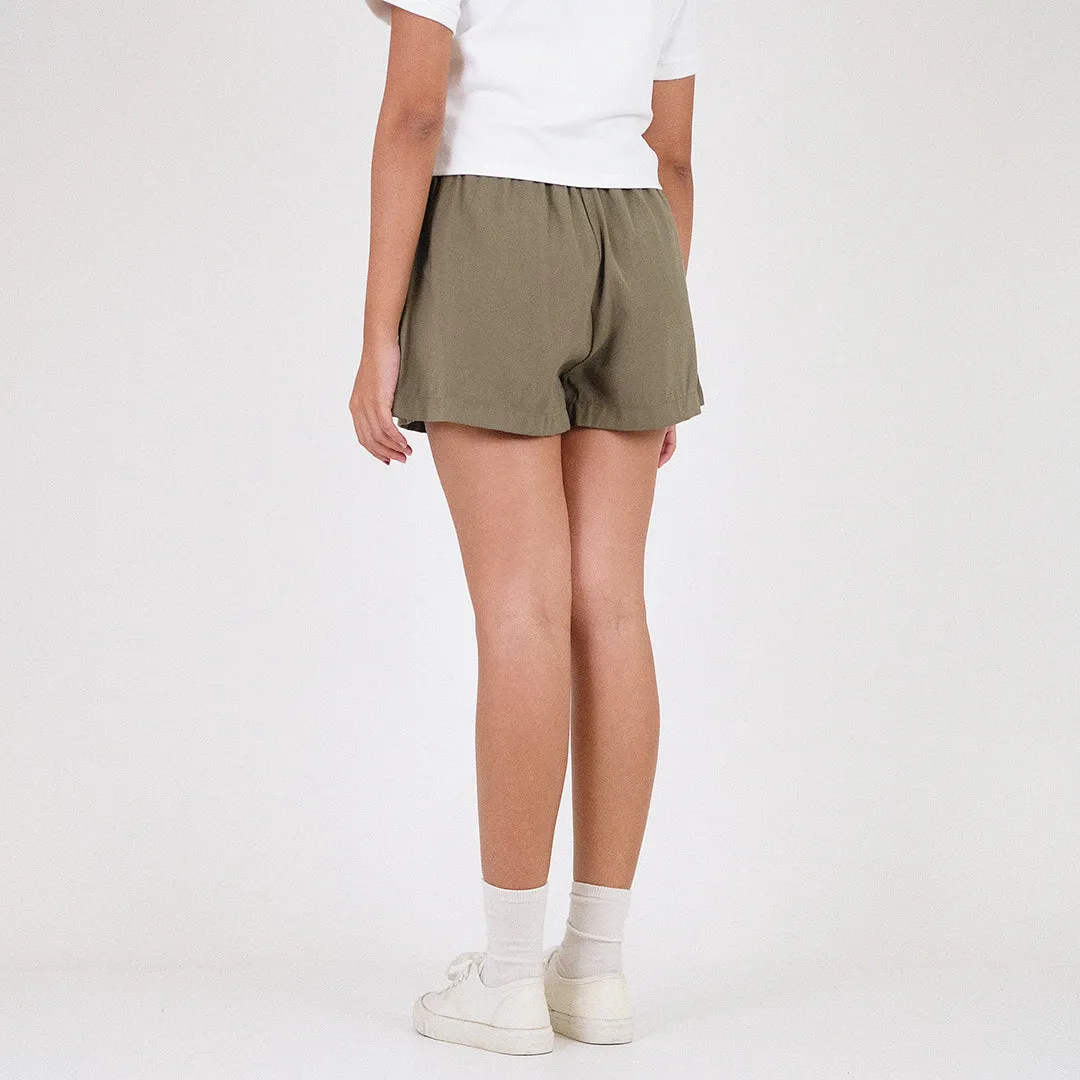 Women Elastic Waist Shorts - SW2301016